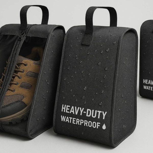 Heavy-Duty Shoe Bags for Travel - Waterproof & Reusable Pack